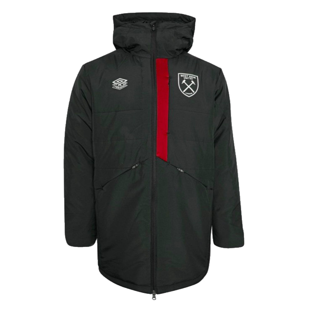 2023-2024 West Ham United Padded Jacket (Black)_0