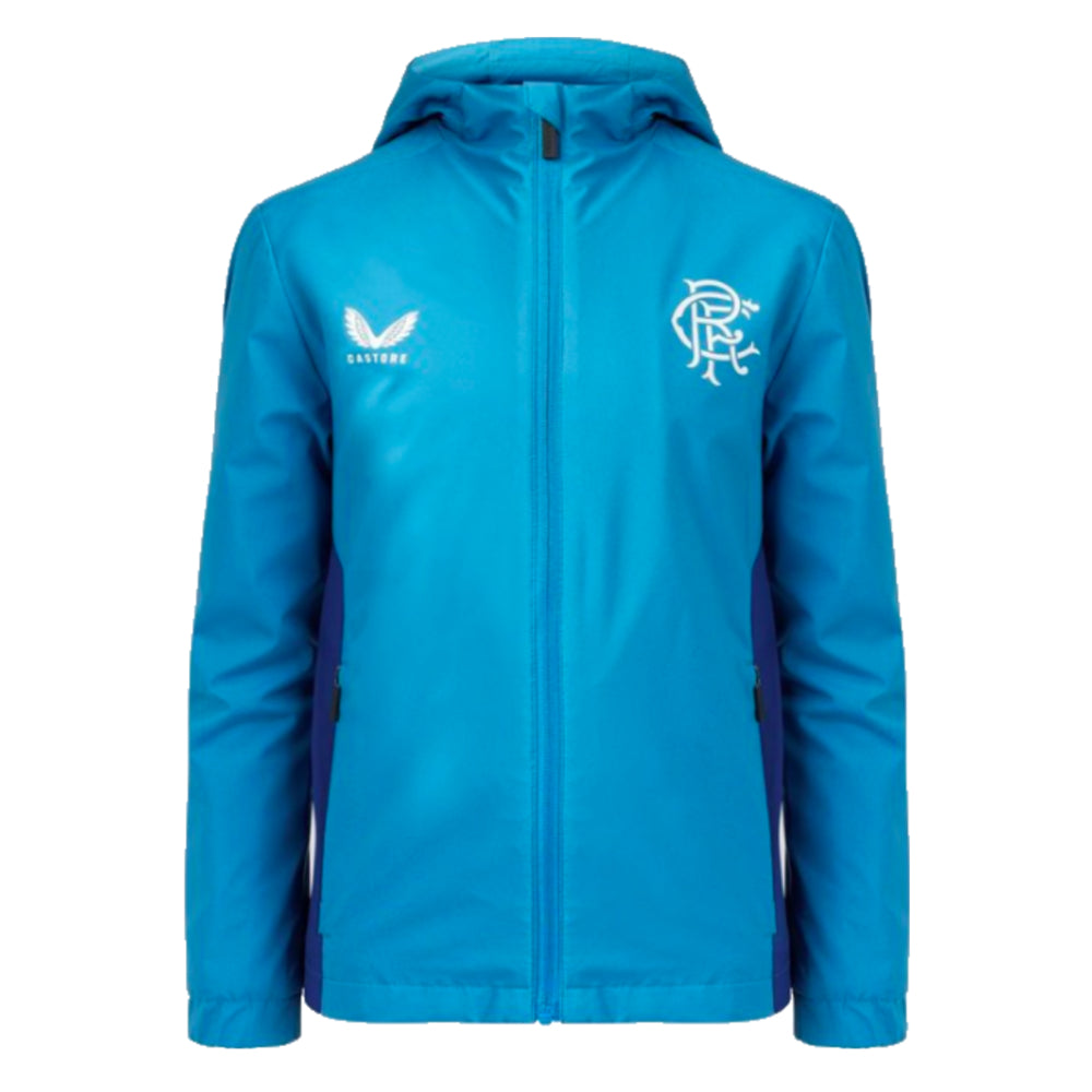 2023-2024 Rangers Players Training Jacket (Deep Water) - Kids_0