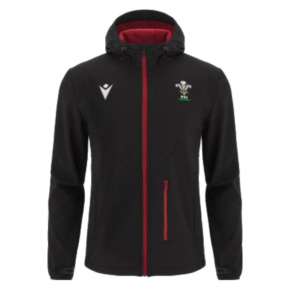 2023-2024 Wales Rugby Softshell Jacket (Black)_0