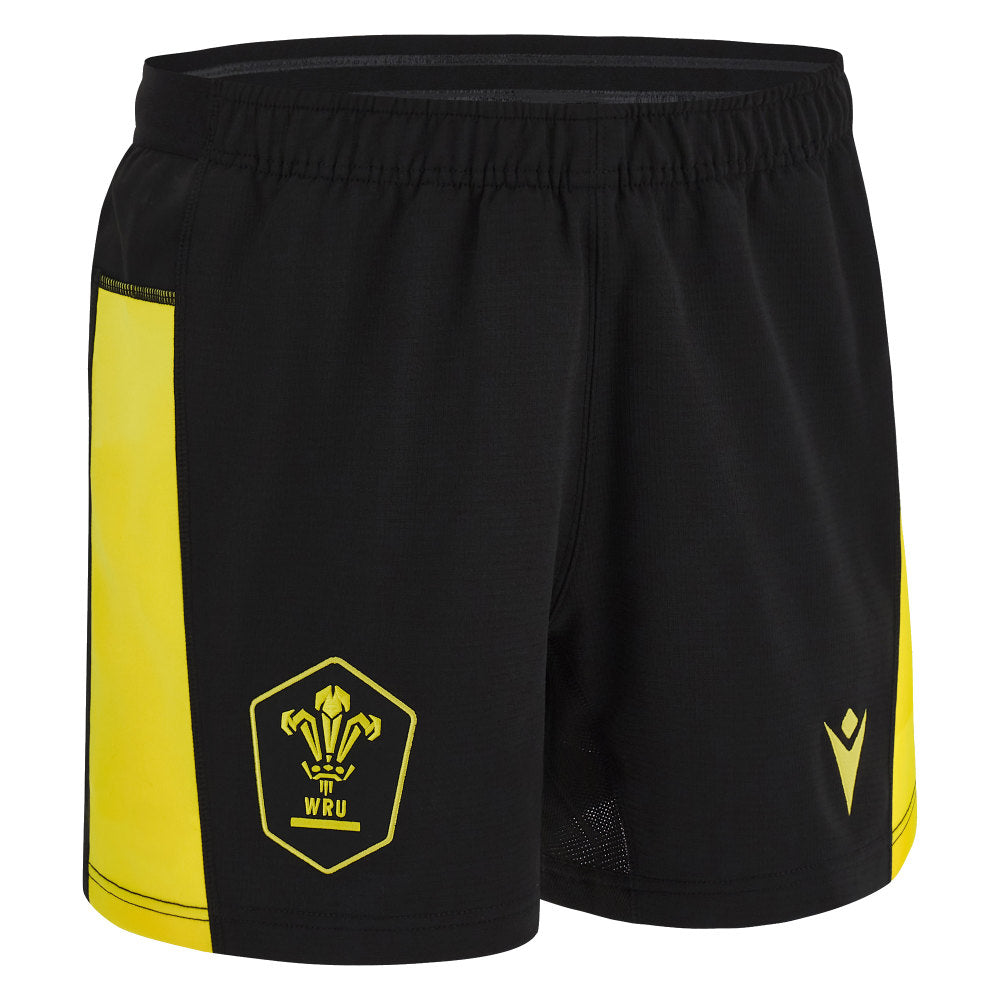 2023-2024 Wales Rugby Away Shorts (Black)_0