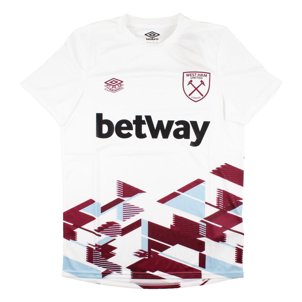 2023-2024 West Ham Warm Up Jersey (White)_0