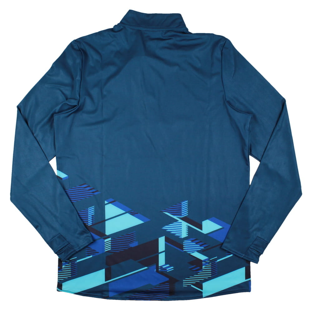 2023-2024 West Ham Warm Up Mid Layer (Navy)_1