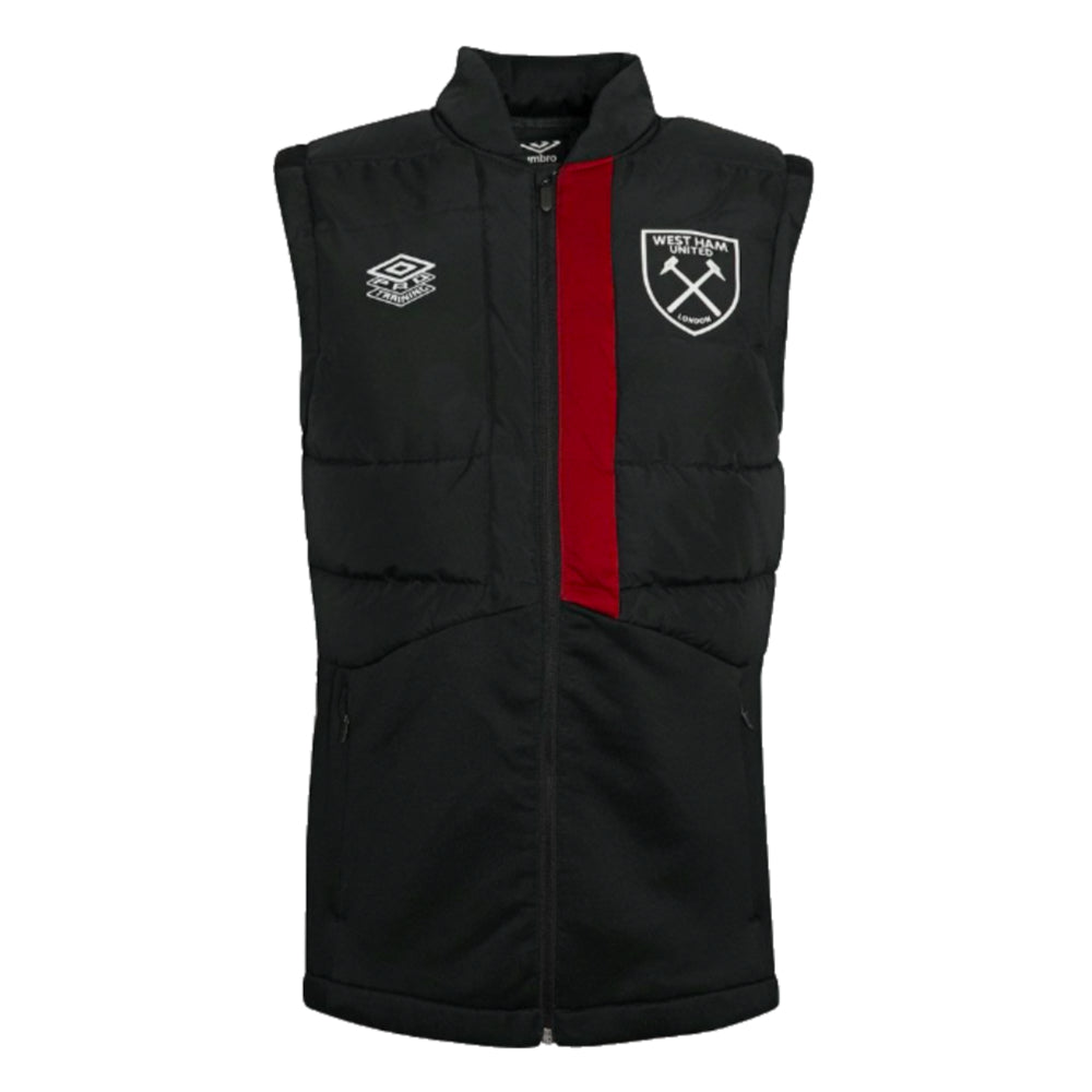 2023-2024 West Ham Gilet (Black)_0