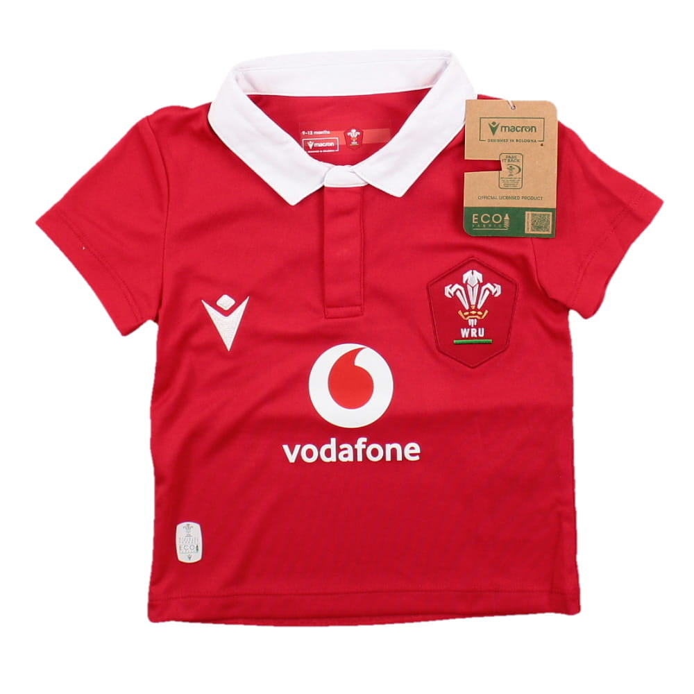 2023-2024 Wales Rugby Home Baby Shirt_0