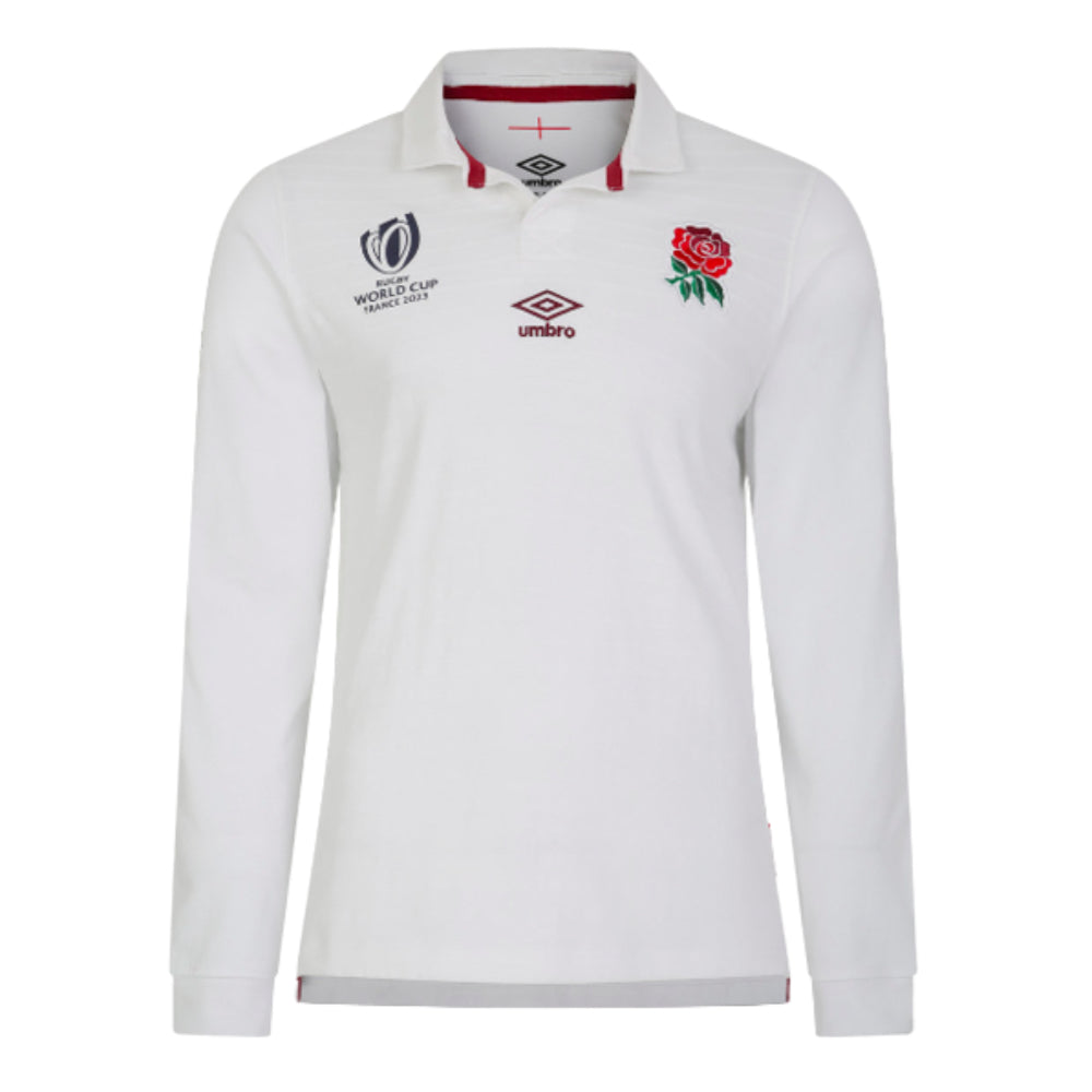 England RWC 2023 Home LS Classic Jersey (Kids)_0