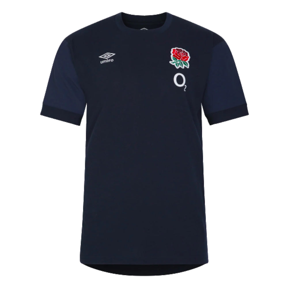 2023-2024 England Leisure Tee (Navy Blazer)_0