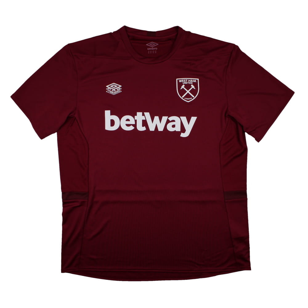 2023-2024 West Ham Training Jersey (Claret)_0