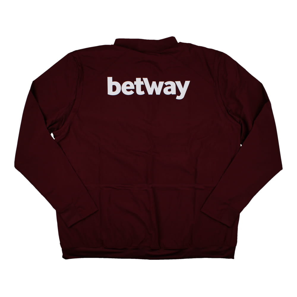 2023-2024 West Ham Presentation Jacket (Tawny Port)_1