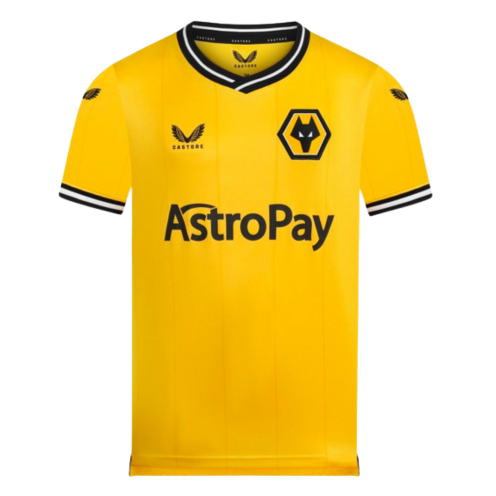 2023-2024 Wolves Home Shirt (Kids)_0