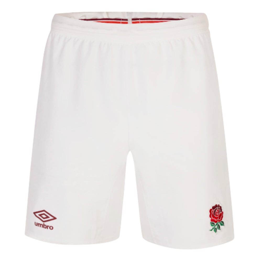 2023-2024 England Rugby Home Replica Shorts (White)_0