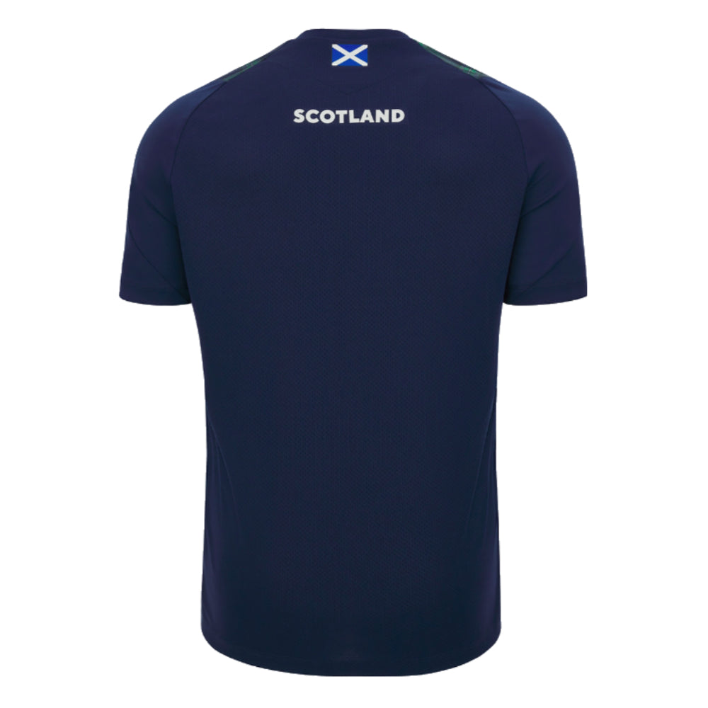 2023-2024 Scotland Rugby Gym Training Shirt (Navy)_1