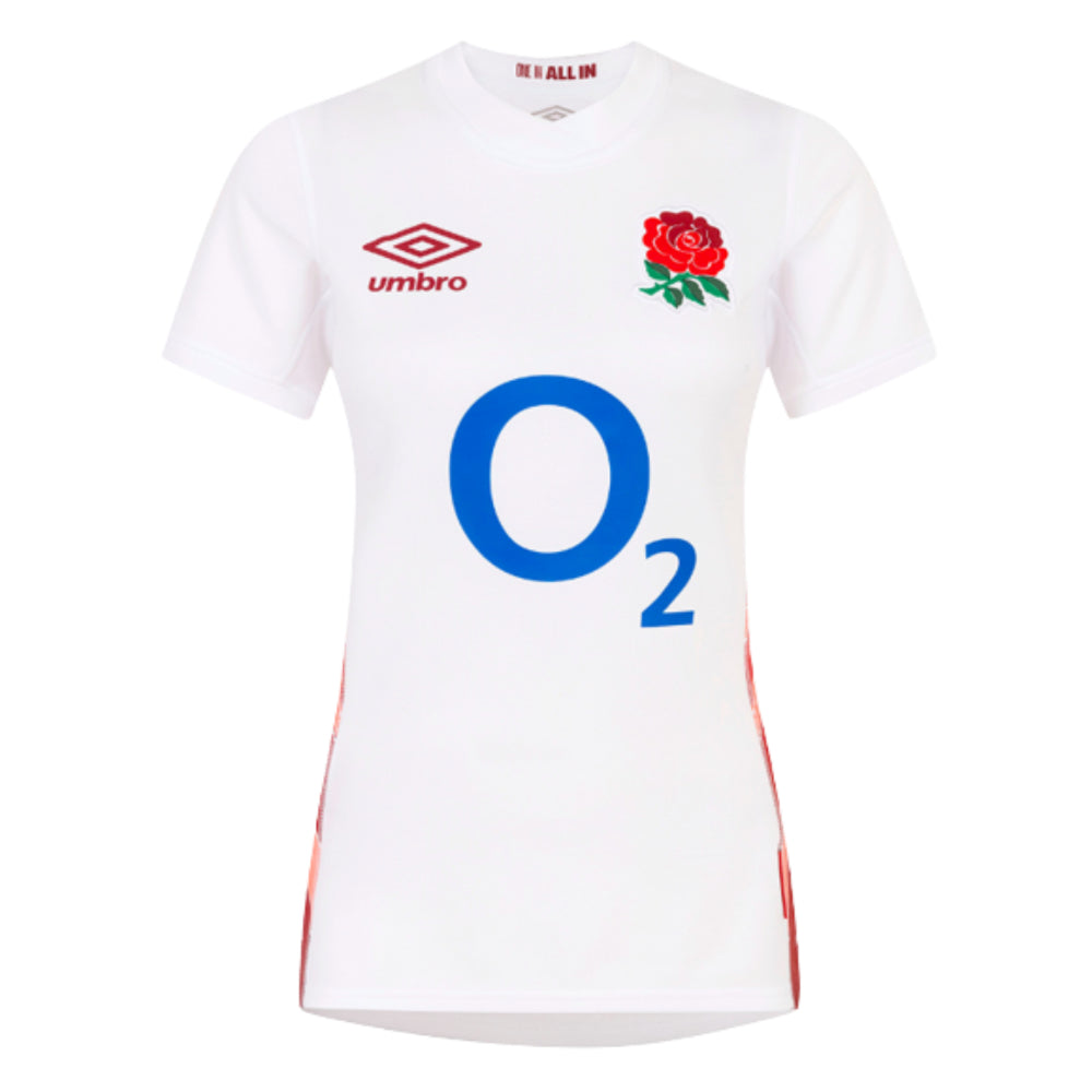 2023-2024 England Rugby Red Roses Rugby Jersey (Ladies)_0