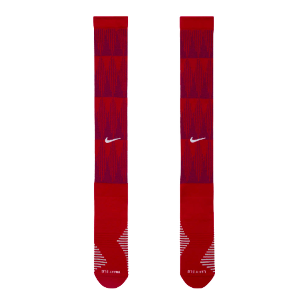 2023-2024 Barcelona Home Football Socks (Red)_1