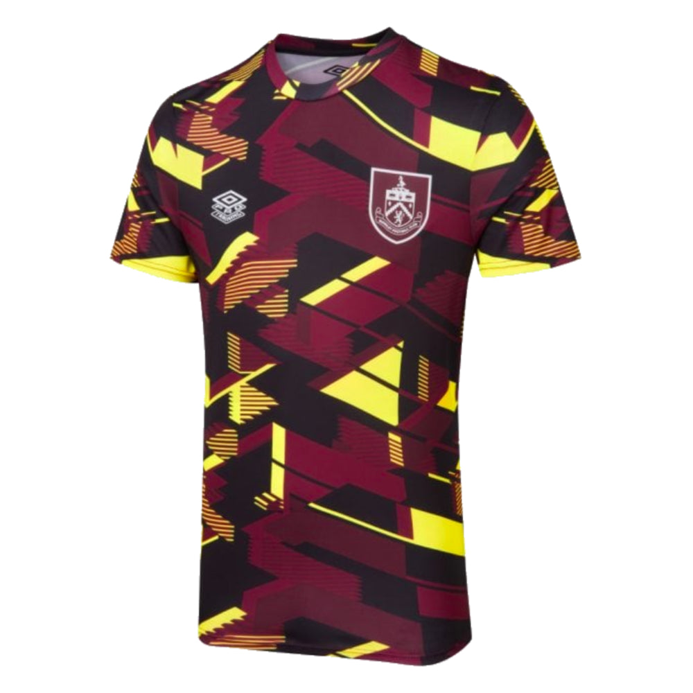 2023-2024 Burnley Warm Up Jersey (New Claret)_0