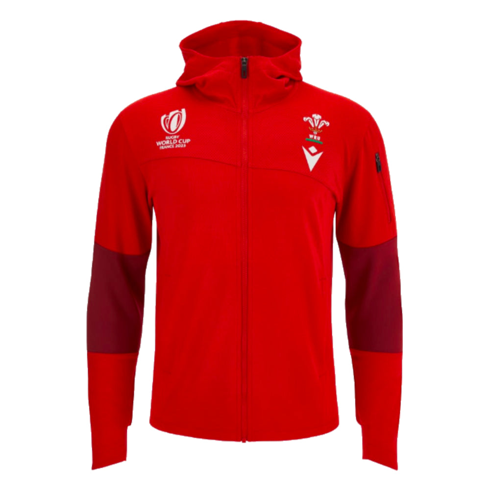 2023-2024 Wales Rugby WRU Anthem Jacket (Red)_0