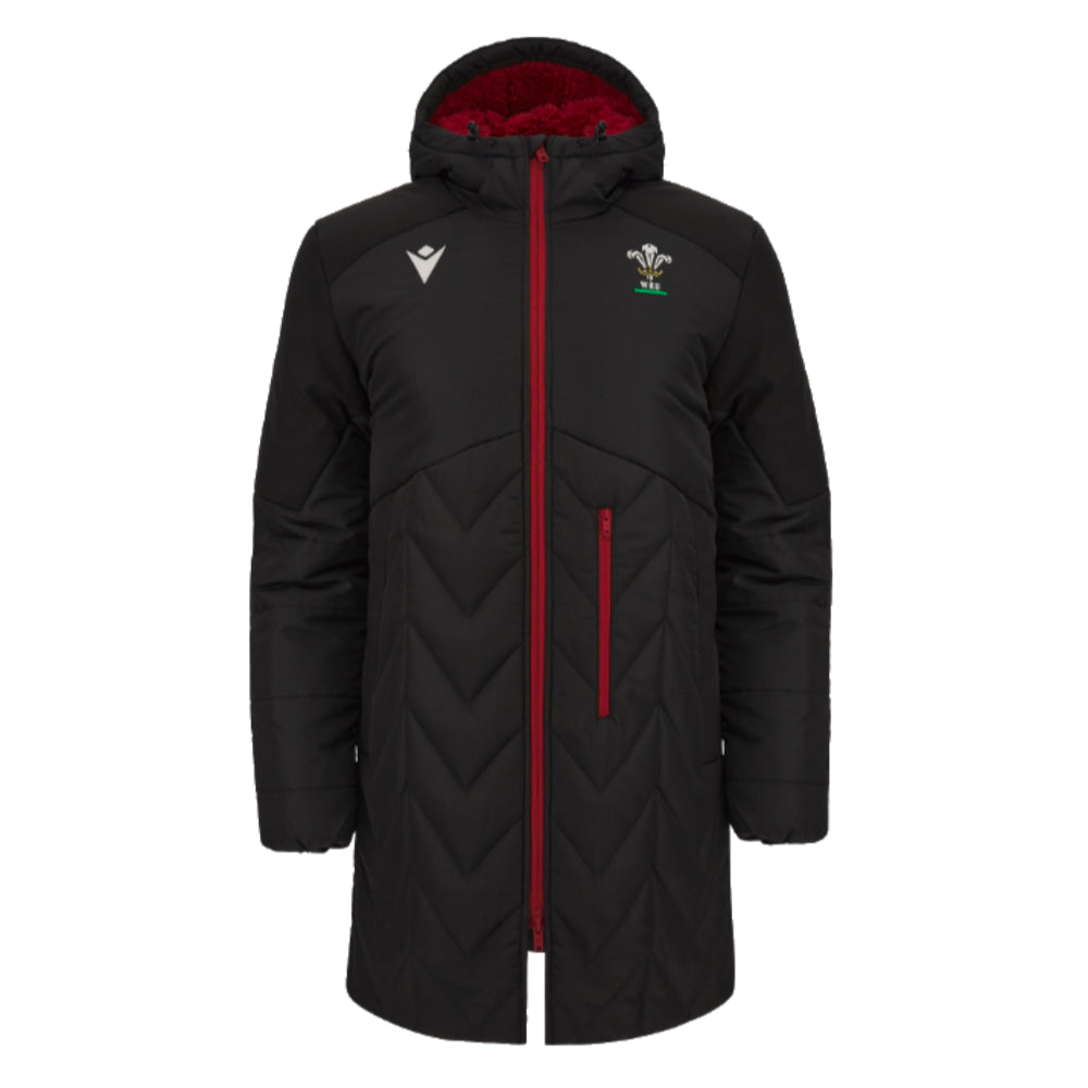 2023-2024 West Ham Parka Padded Jacket (Black)_0