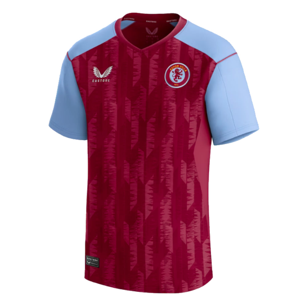 2023-2024 Aston Villa Home Shirt (Kids)_0