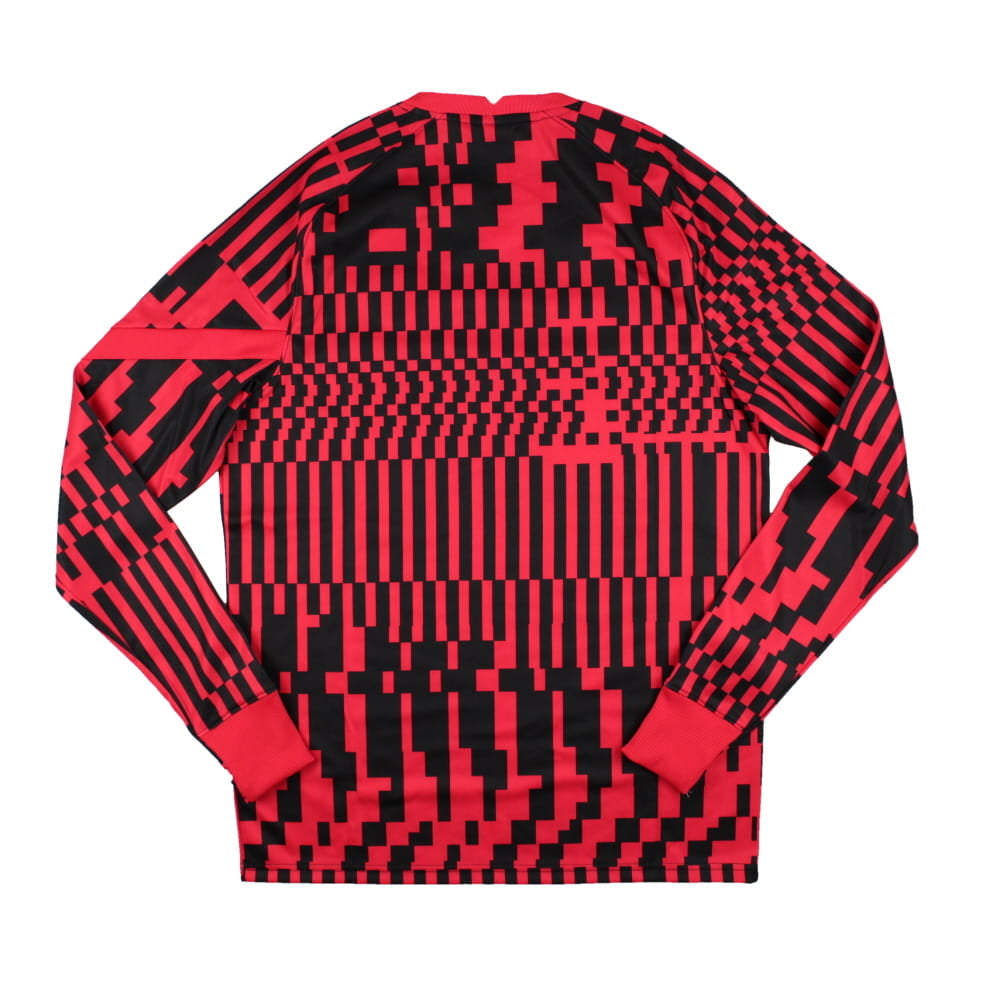 2021-2022 Red Bull Leipzig LS Pre-Match Warm Up Top (Red)_1