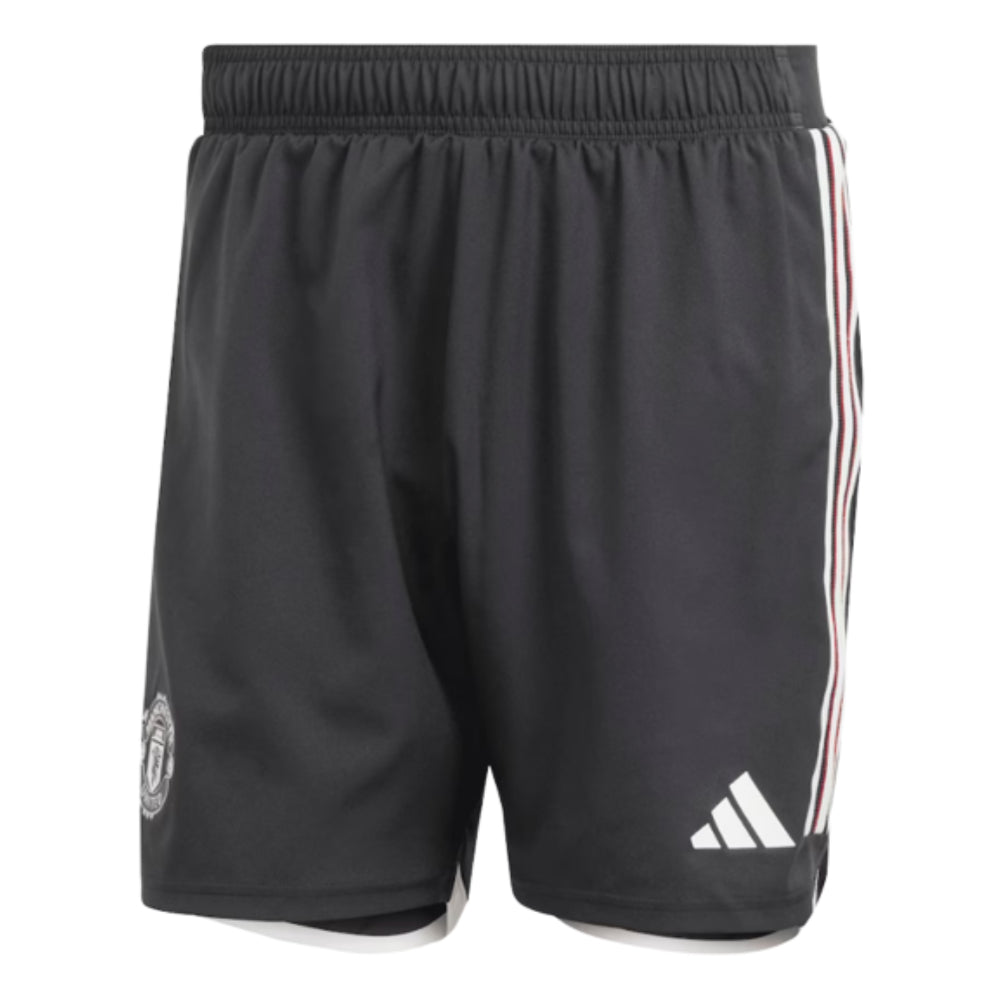 2023-2024 Man Utd Authentic Away Shorts (Black)_0