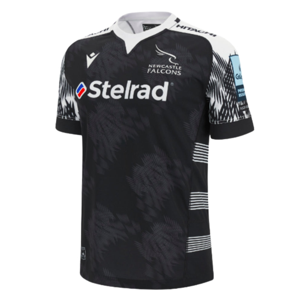 2023-2024 Newcastle Falcons Home Poly Rugby Shirt_0