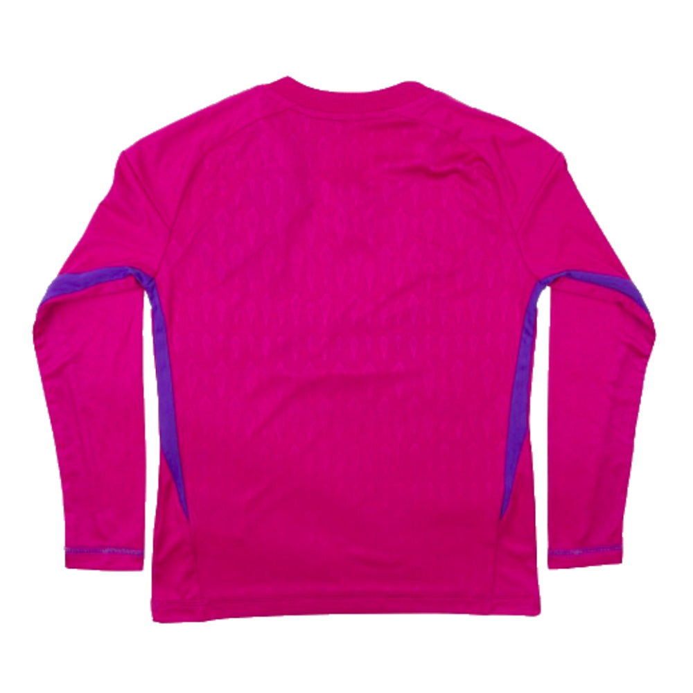 2023-2024 Leicester City Home Goalkeeper Shirt (Pink) - Kids_1