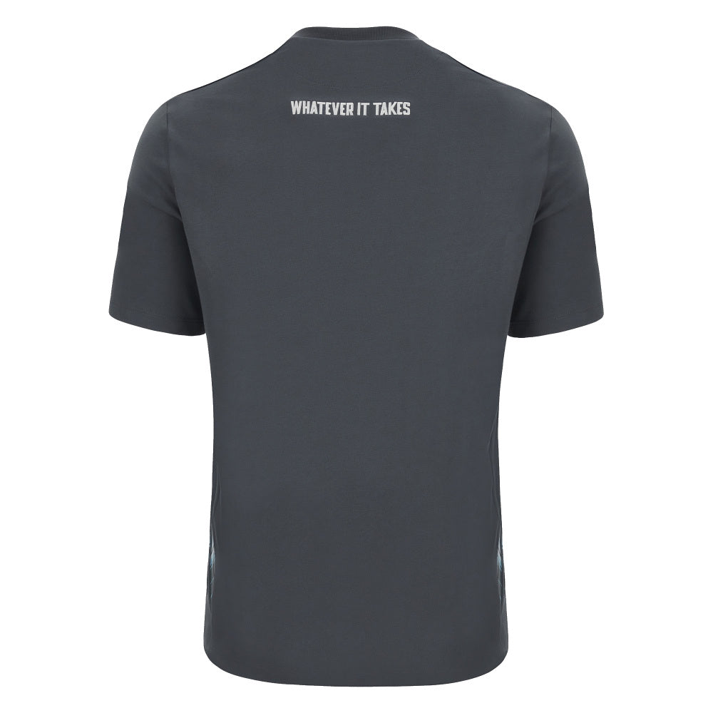 2023-2024 Glasgow Warriors Travel Cotton Rugby T-Shirt_1