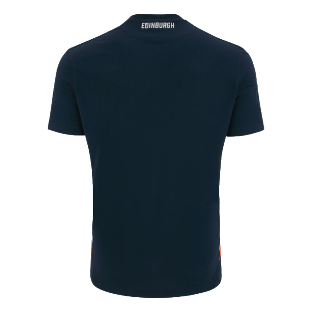 2023-2024 Edinburgh Rugby Travel Cotton Tee (Navy)_1