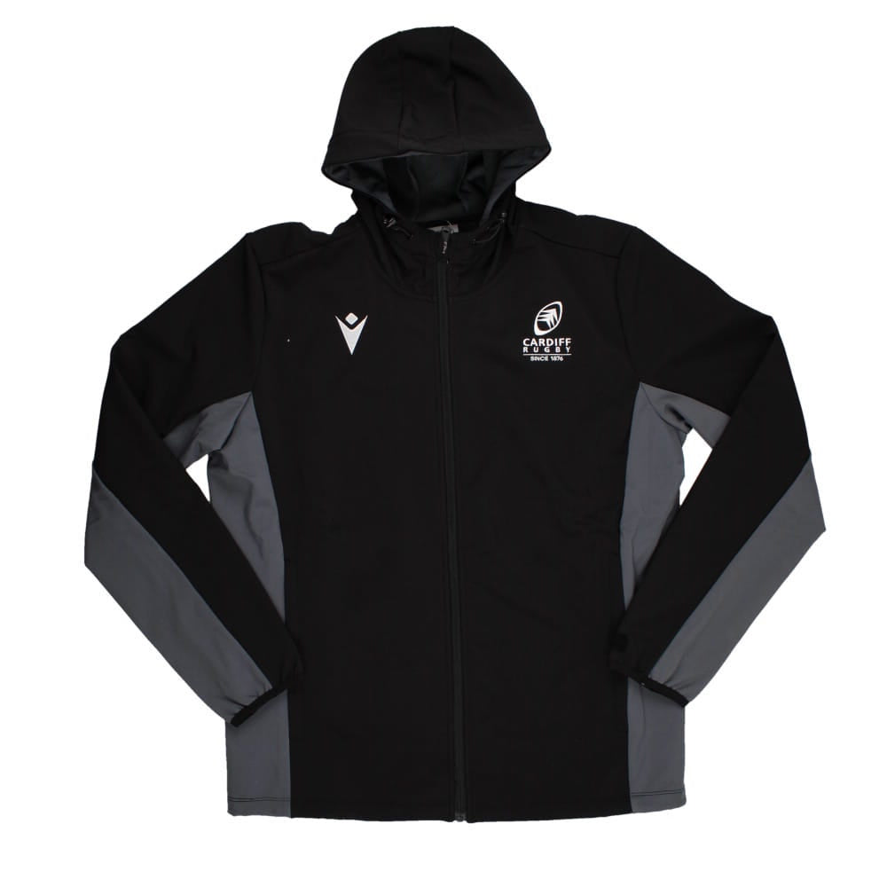 2023-2024 Cardiff Rugby Softshell Jacket (Black)_0