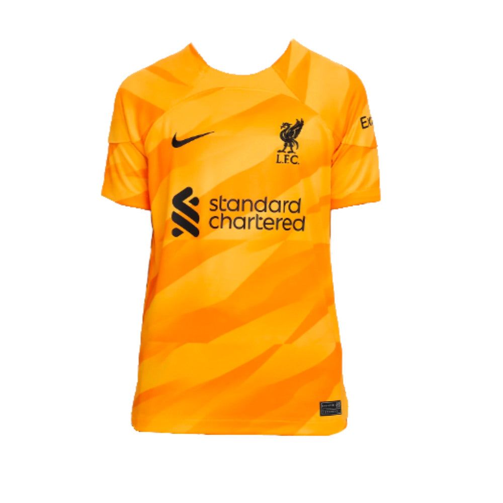 2023-2024 Liverpool Away Goalkeeper Shirt (Orange) - Kids (Kelleher 62)_3