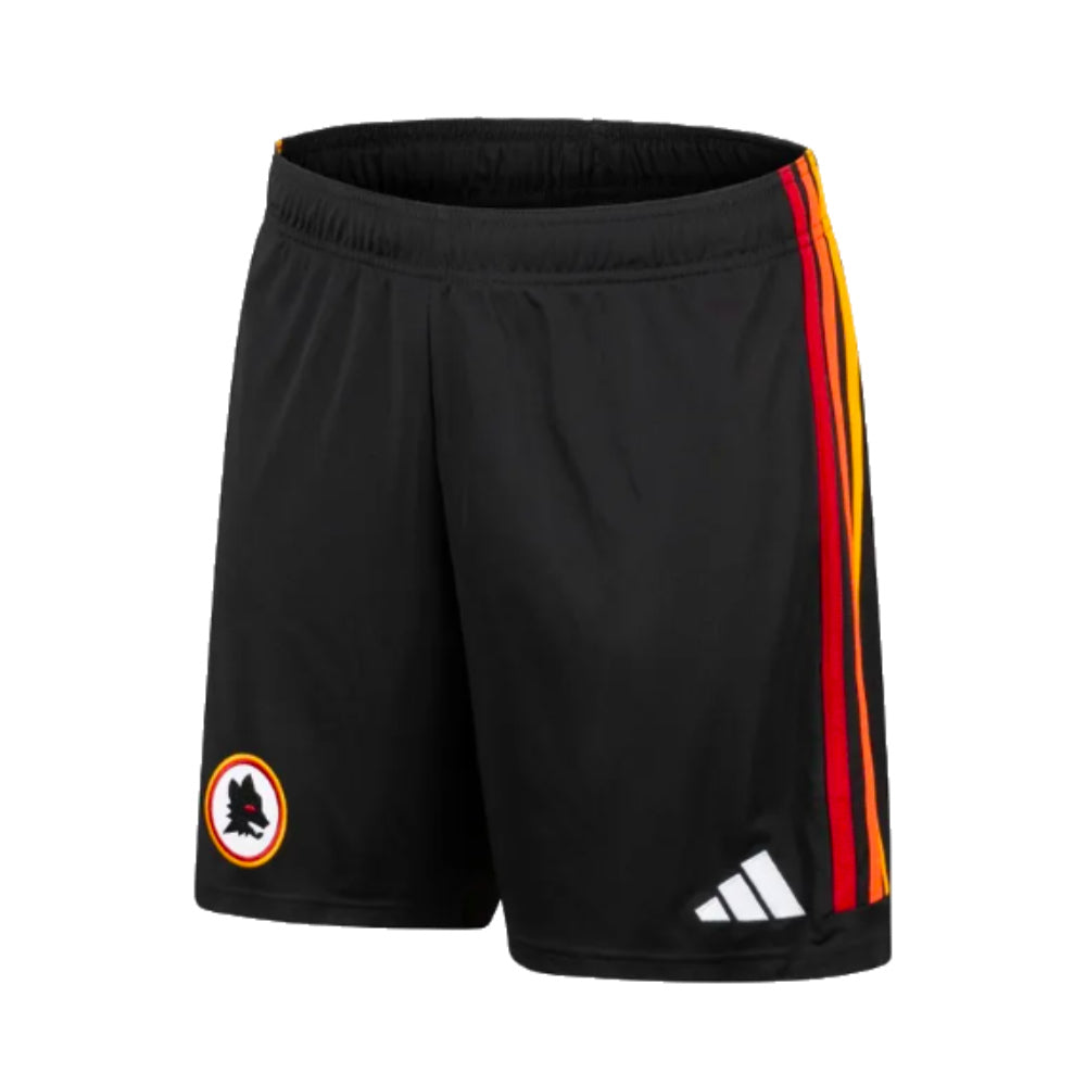 2023-2024 Roma Third Shorts (Black)_0
