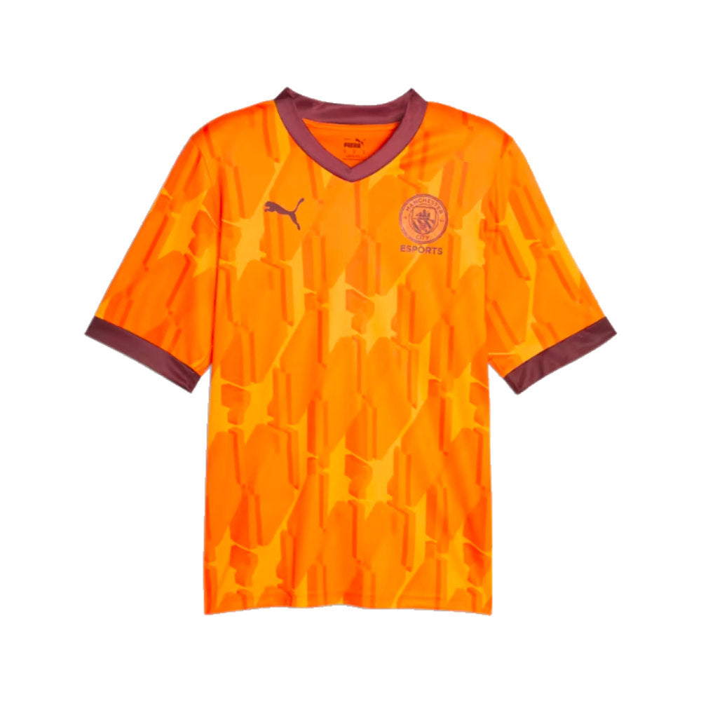 2023-2024 Manchester City eSports Jersey (Orange)_0