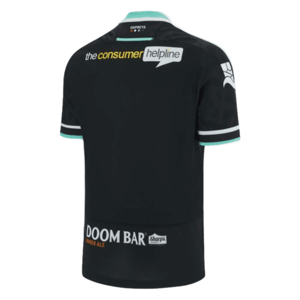 2023-2024 Ospreys Rugby Home Poly Replica Shirt_1