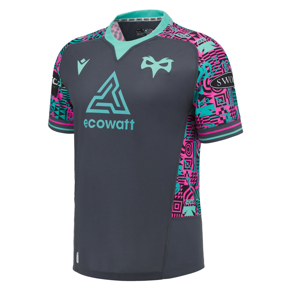 2023-2024 Ospreys Rugby Euro Poly Replica Shirt_0