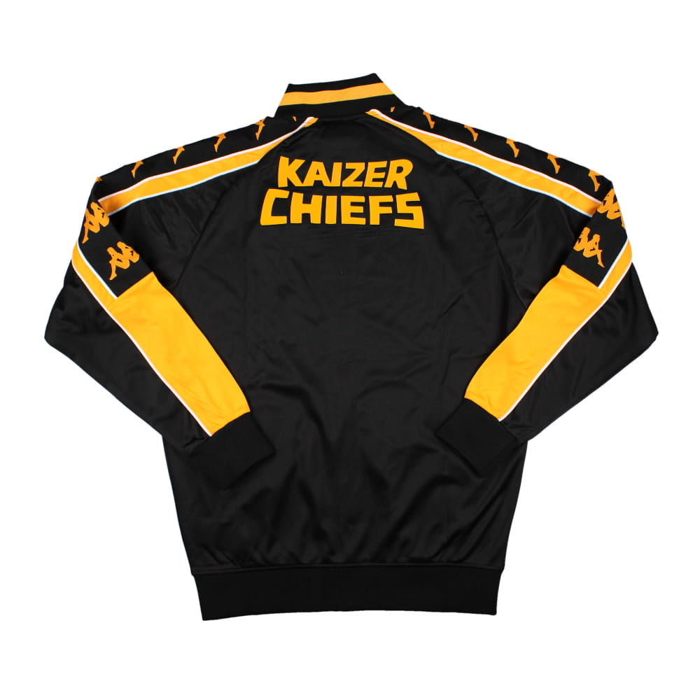 2023-2024 Kaizer Chiefs Tracksuit Top (Black)_1