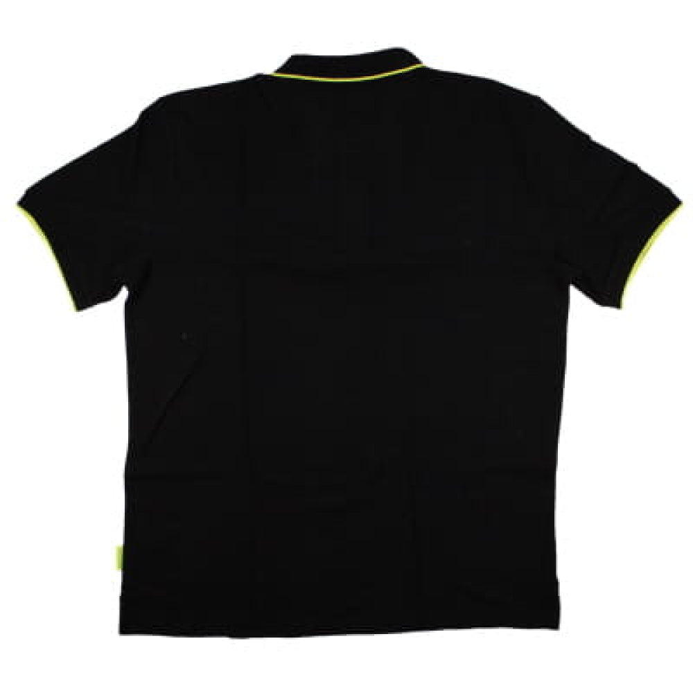 2023 Aston Martin FOfficial Lifestyle Polo Shirt - Black_1