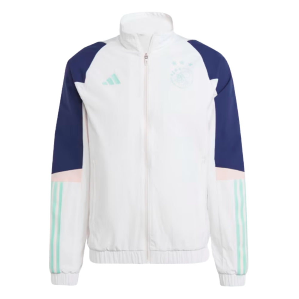 2023-2024 Ajax Presentation Jacket (White)_0