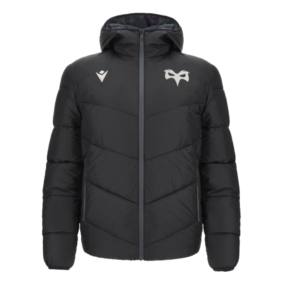 2023-2024 Ospreys Rugby Bomber Jacket (Black)_0