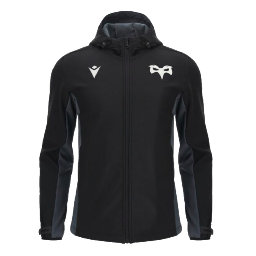 2023-2024 Ospreys Rugby Heavy Softshell Jacket (Black)_0