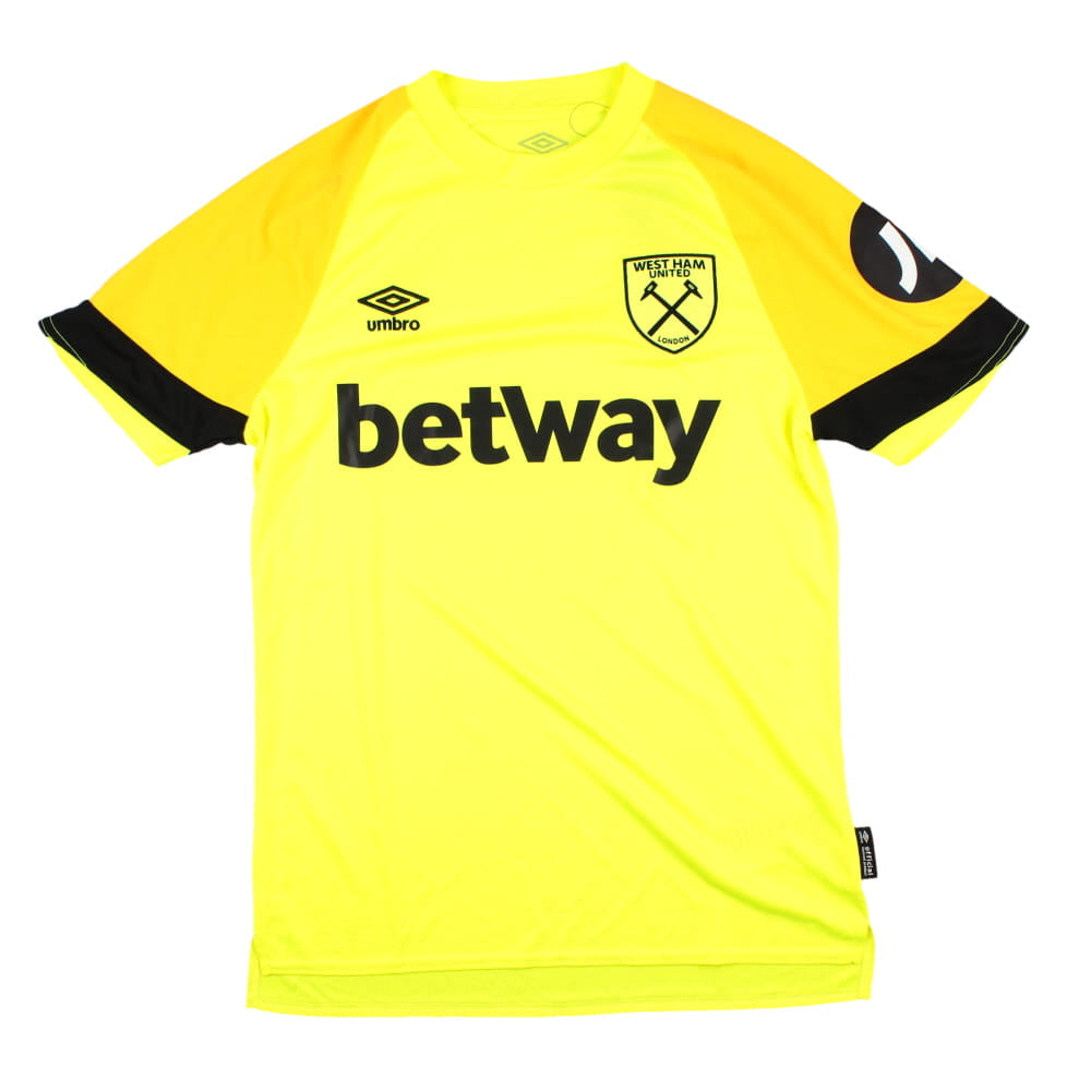 2023-2024 West Ham Change Goalkeeper Shirt (Yellow)_0