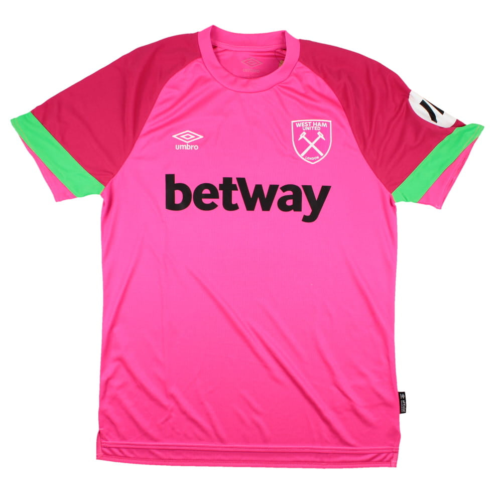 2023-2024 West Ham Third Goalkeeper Shirt (Pink)_0