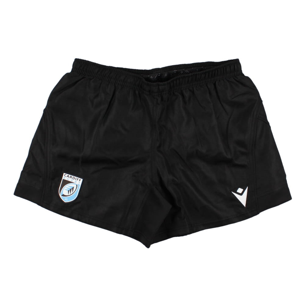 2023-2024 Cardiff Blues Rugby Training Shorts (Black)_0