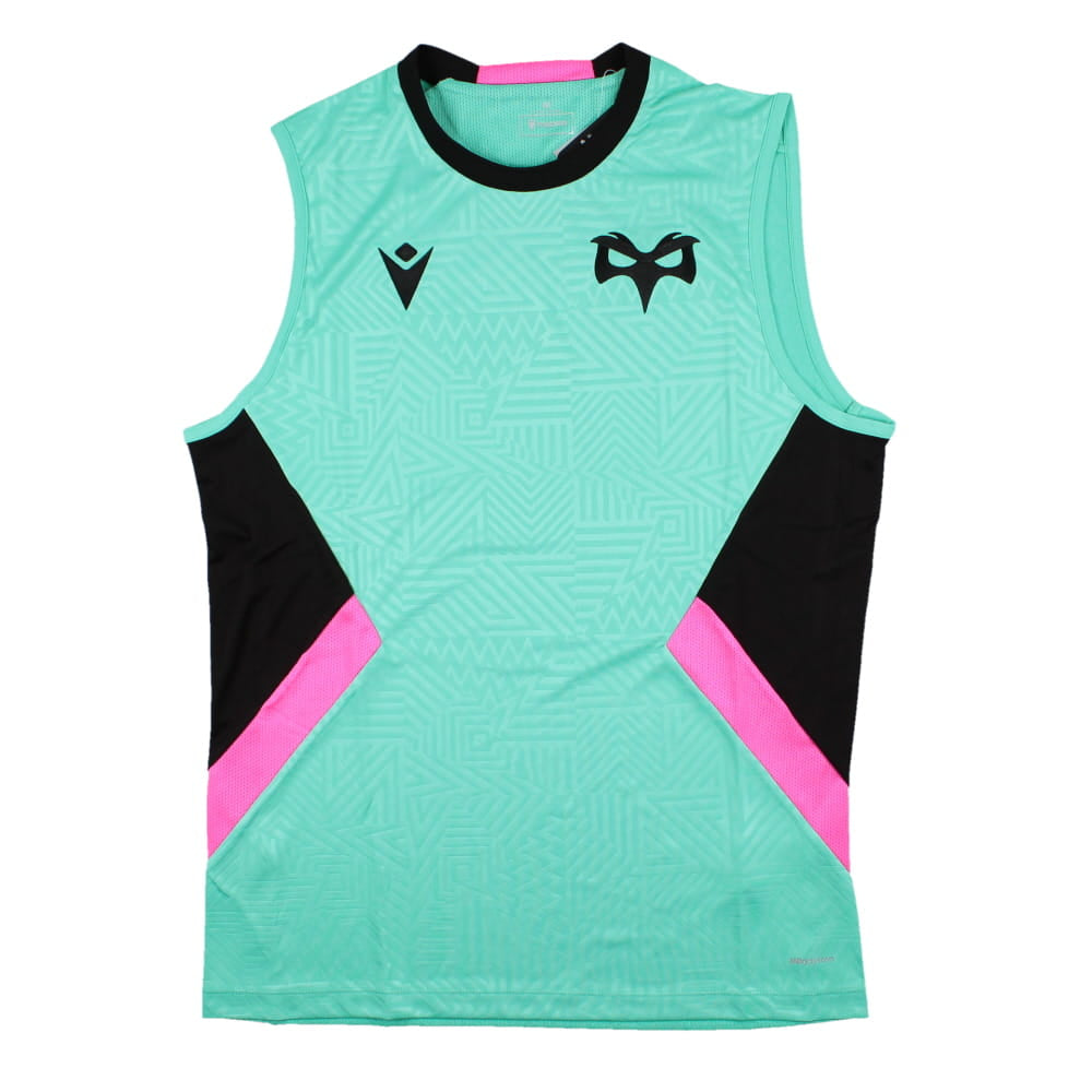 2023-2024 Ospreys Rugby Sleeveless Training Shirt (Turquoise)_0