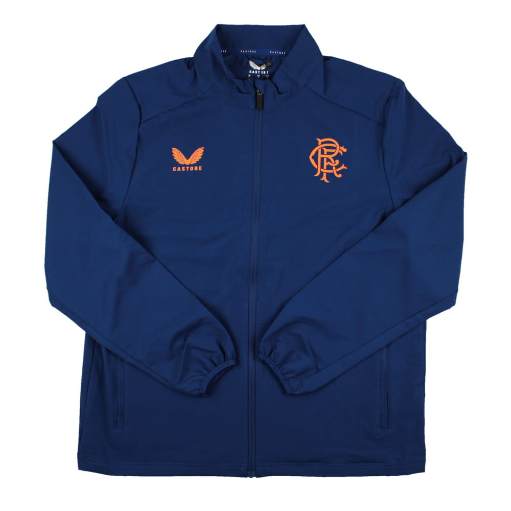 2023-2024 Rangers Coaches Travel Jacket (Navy)_0