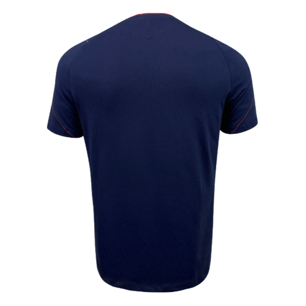 2023-2024 Romania Rugby Cottonpoly T-Shirt (Navy)_1