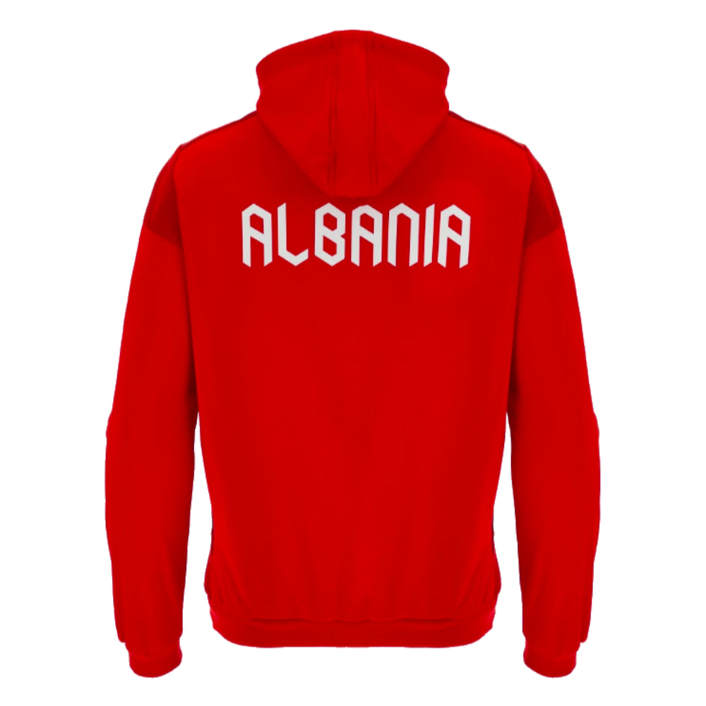 2023-2024 Albania Player Training Anthem Jacket (Red)_1