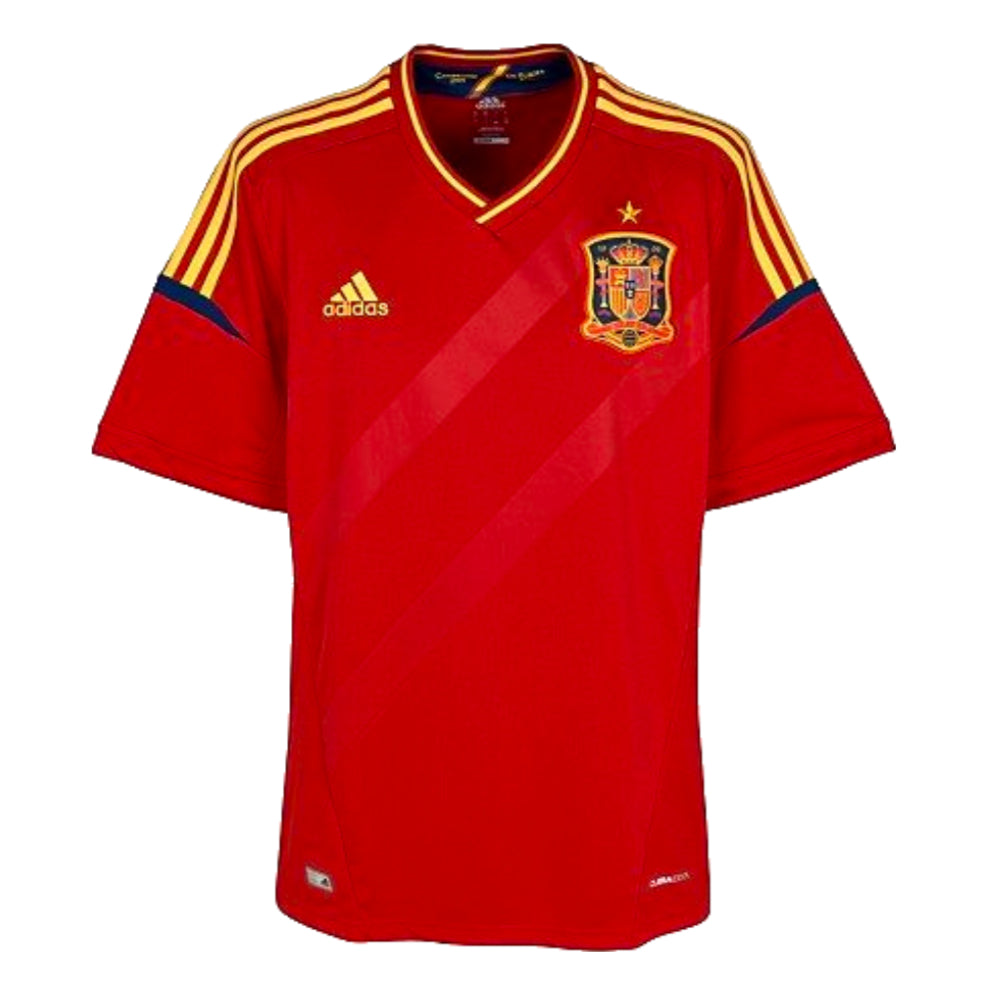 2012-2013 Spain Home Shirt_0