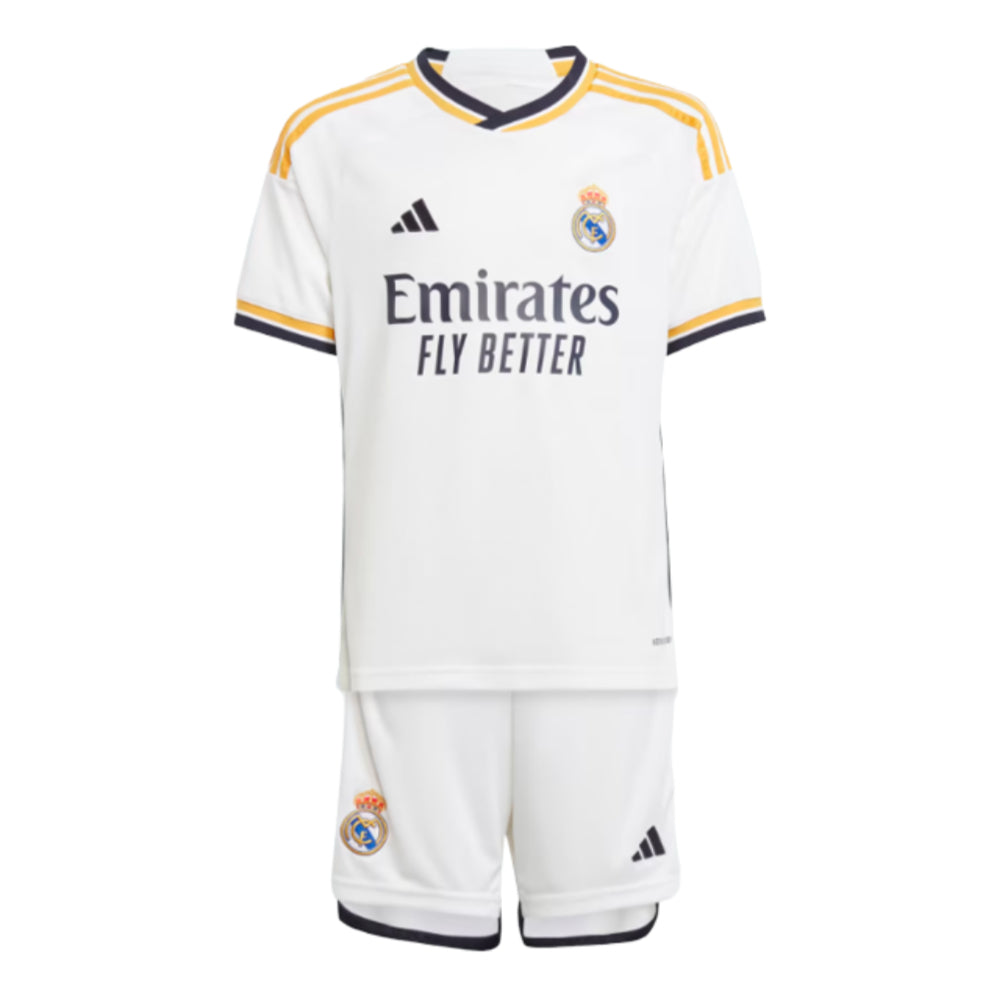 2023-2024 Real Madrid Home Youth Kit (Bellingham 5)_3