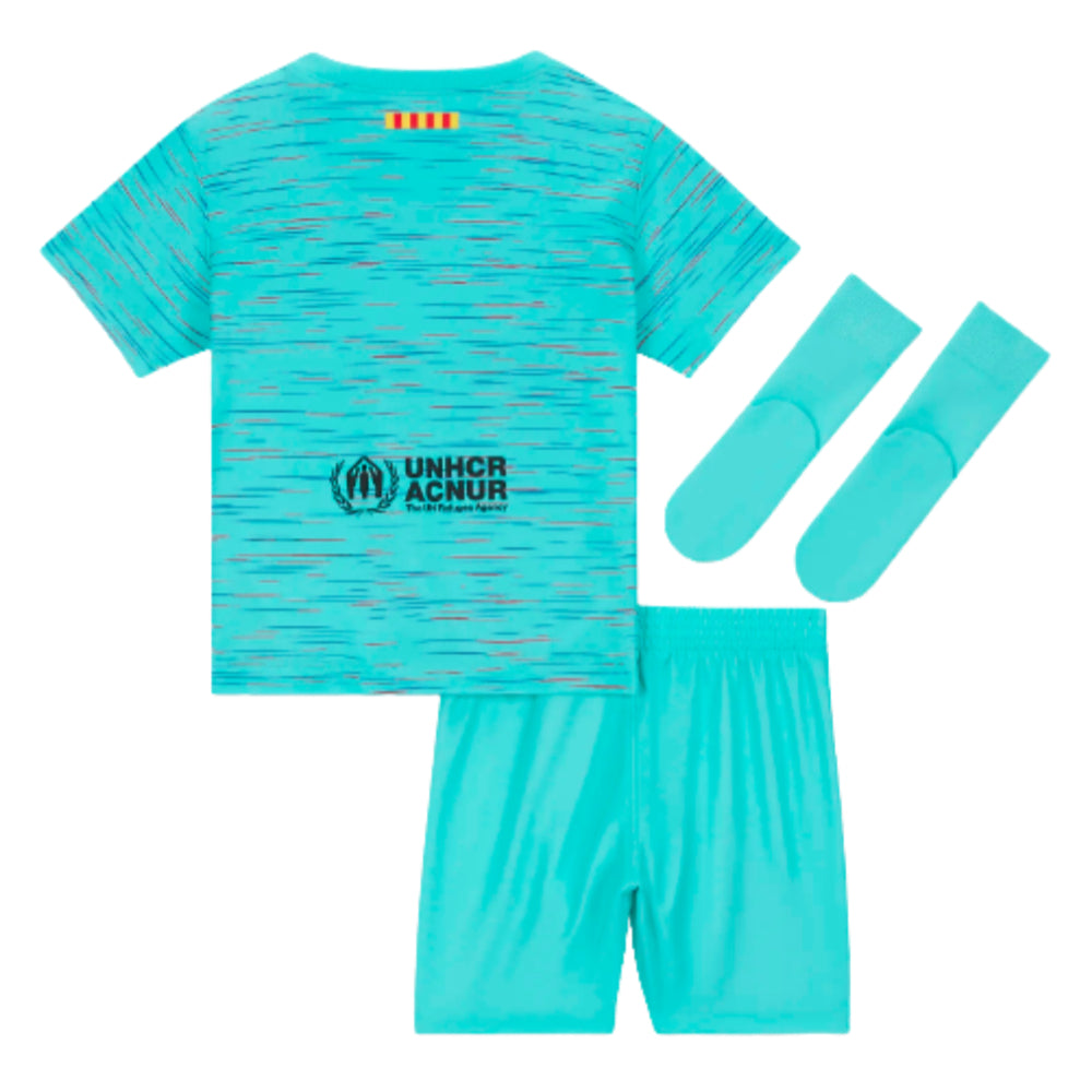 2023-2024 Barcelona Infants Baby Third Kit_1