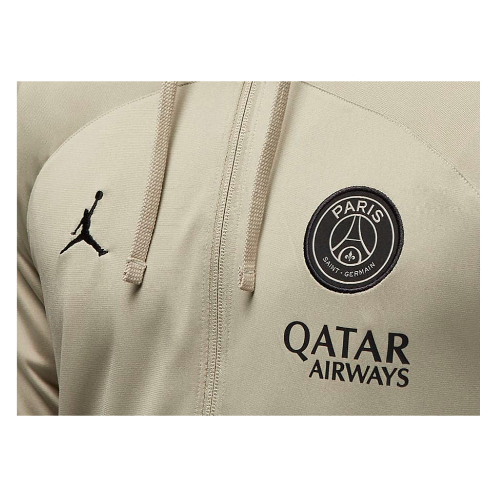 2023-2024 PSG Hooded Strike Tracksuit (Stone)_2