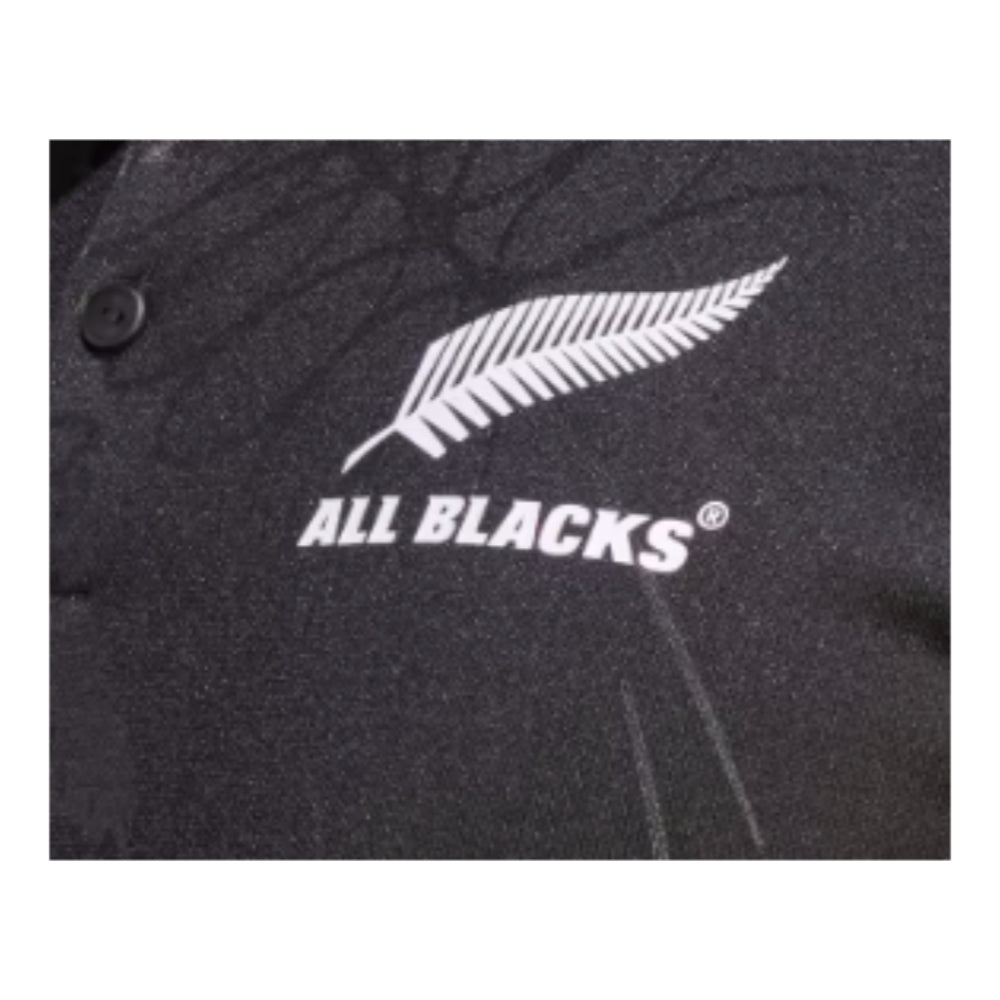 2023-2024 New Zealand All Blacks Rugby Supporters Polo Shirt (Black)_1